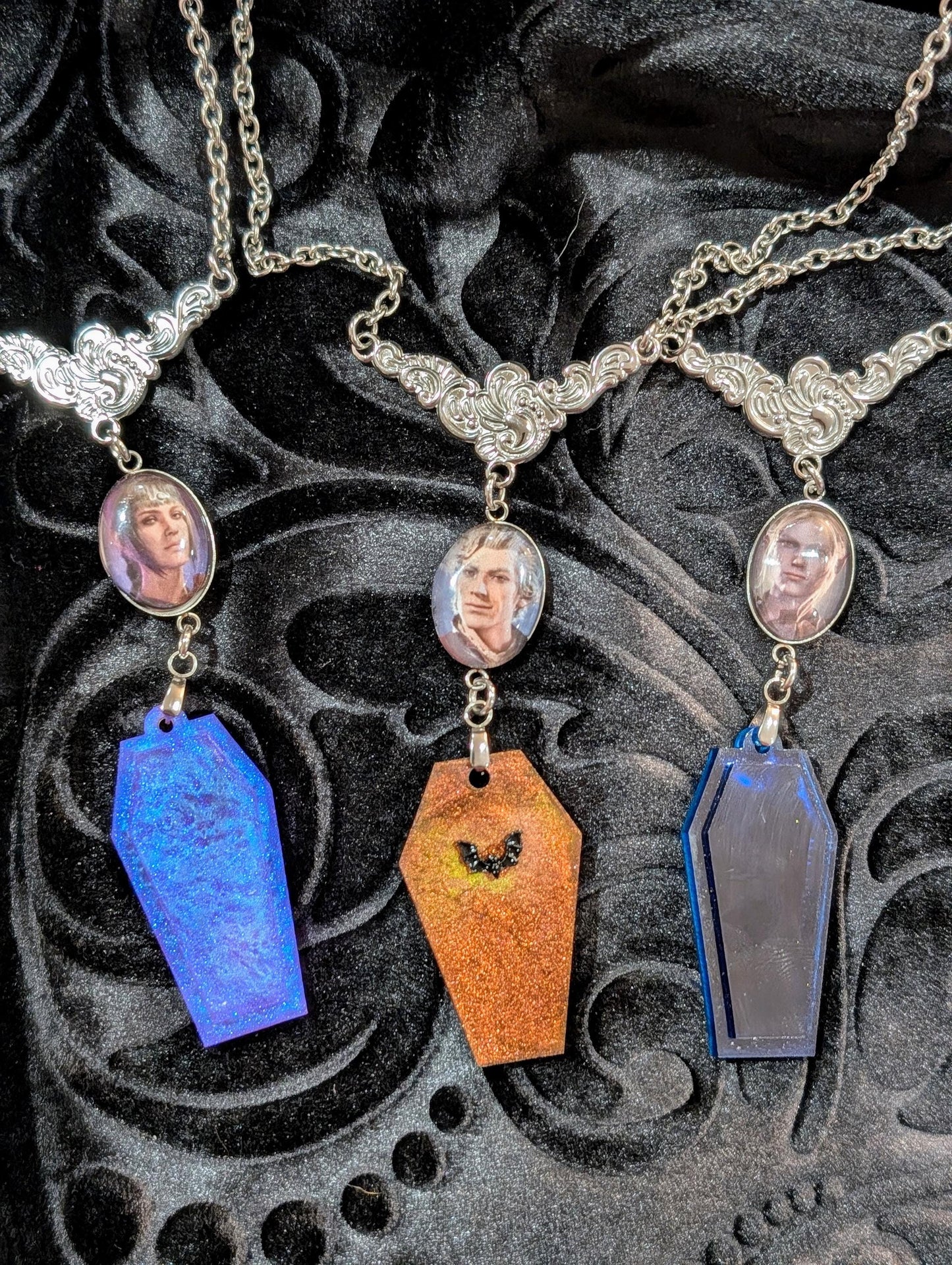 Goth Babes of BG3 Stainless Steel Portrait Necklaces Baldur's Gate 3 Followers Astarion, Shadowheart, Minthara